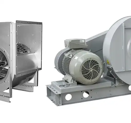 Centrifugal fan used for industrial ventilation, HVAC air handling, cooling, and dust extraction applications in Kenya, Uganda, and Tanzania supplied by System Star Industrial.