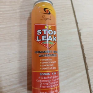 AC stop leak solution used for sealing micro-leaks in automotive air conditioning, HVAC systems, and refrigeration units in Kenya, Uganda, and Tanzania supplied by System Star Industrial.