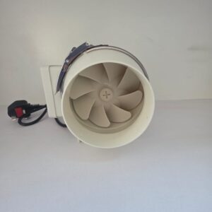 100mm inline duct exhaust fan supplied by System Star Industrial for bathroom, kitchen, office, and HVAC ventilation systems across Kenya, Uganda, and Tanzania.