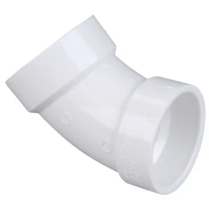 4-inch PVC elbow supplied by System Star Industrial for water supply, irrigation, drainage, sewage, wastewater, and industrial piping applications in Kenya, Uganda, and Tanzania.