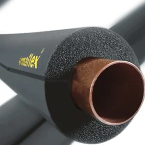 3/8 inch ArmaFlex pipes insulations used for refrigeration pipes, air conditioning systems, cold rooms, chilled water lines, and HVAC thermal insulation applications supplied by System Star Industrial in East Africa.