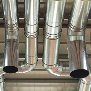 Ventilation ducts supplied by System Star Industrial for HVAC air distribution, industrial ventilation, cold rooms, hospitals, factories, and commercial buildings across Kenya, Uganda, and Tanzania.