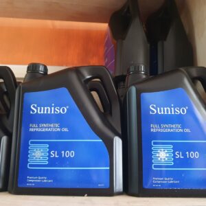 Suniso SL 100 refrigeration oil use for lubrication in HVAC systems, cold rooms, chillers, and industrial refrigeration equipment in Kenya, Uganda, and Tanzania supplied by System Star Industrial.