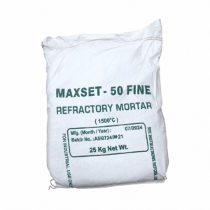 Maxheat 50 refractory mortar supplied by System Star Industrial for bonding fire bricks in furnaces, kilns, boilers, and high-temperature industrial applications across Kenya, Uganda, and Tanzania.