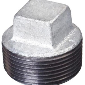 GI plug supplied by System Star Industrial for sealing threaded pipe ends, valves, fittings, HVAC systems, compressed air lines, and industrial piping applications across Kenya, Uganda, and Tanzania.