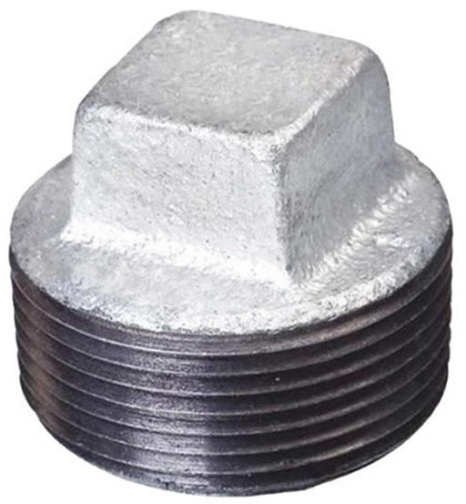 GI plug supplied by System Star Industrial for sealing threaded pipe ends, valves, fittings, HVAC systems, compressed air lines, and industrial piping applications across Kenya, Uganda, and Tanzania.