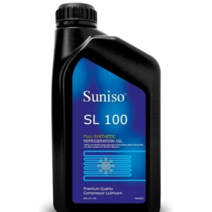 Suniso SL100 refrigeration oil supplied by System Star Industrial for refrigeration and HVAC compressor lubrication in commercial, industrial, and transport cooling systems across Kenya, Uganda, and Tanzania.