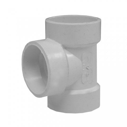 2-inch PVC tee supplied by System Star Industrial for water supply, irrigation, drainage, wastewater, and industrial piping applications in Kenya, Uganda, and Tanzania.