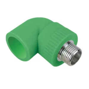 PPR brass outer threaded elbow supplied by System Star Industrial for connecting PPR pipes to female-threaded valves, taps, pumps, and plumbing fittings across Kenya, Uganda, and Tanzania.