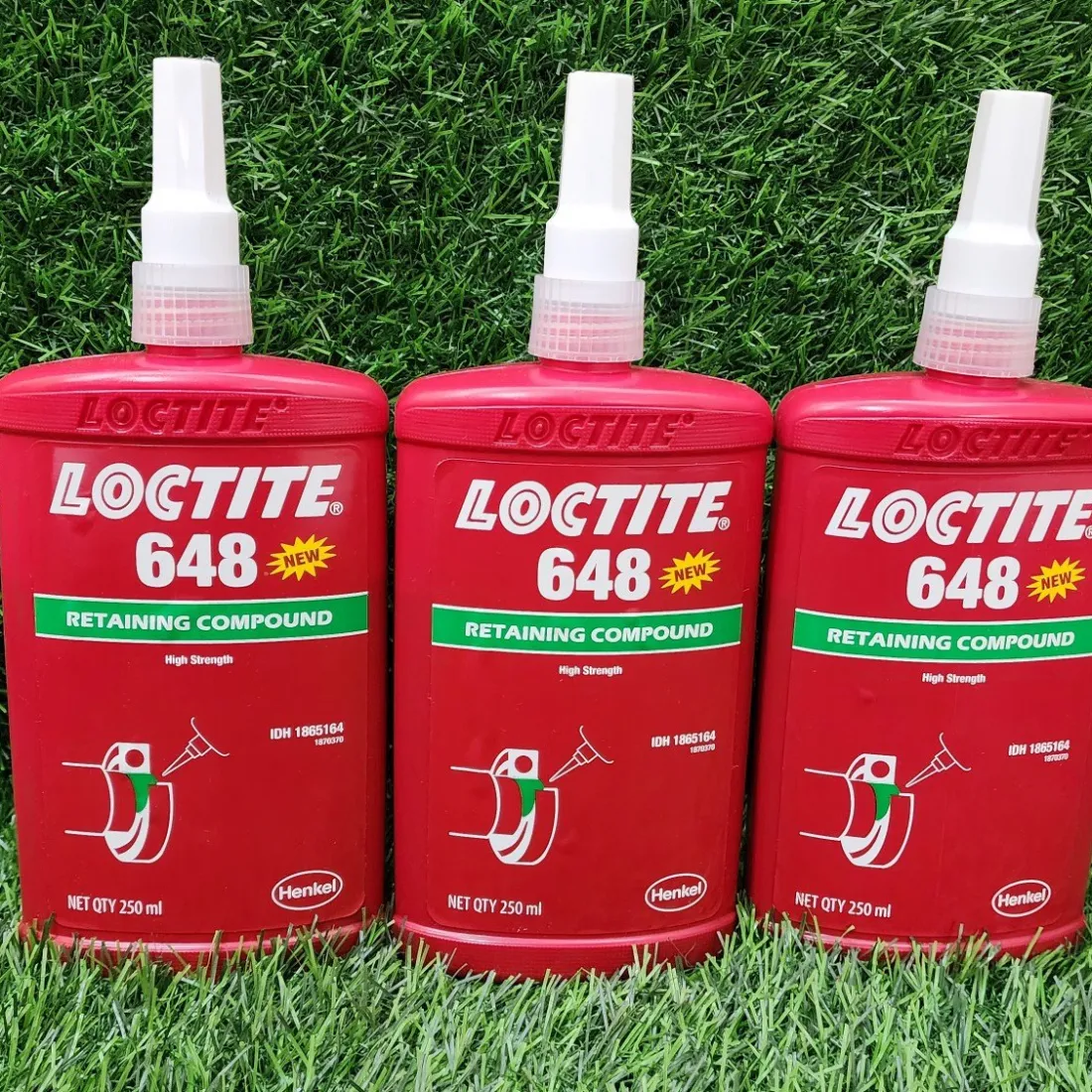 Loctite 648 Retaining Compound supplied by System Star Industrial for securing bearings, shafts, bushings, gears, pulleys, and cylindrical metal assemblies in industrial, automotive, and machinery applications across Kenya, Uganda, and Tanzania.