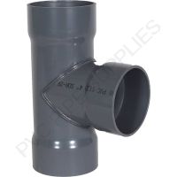 8-inch PVC tee supplied by System Star Industrial for water supply, irrigation, drainage, sewage, wastewater, and industrial piping applications across Kenya, Uganda, and Tanzania.