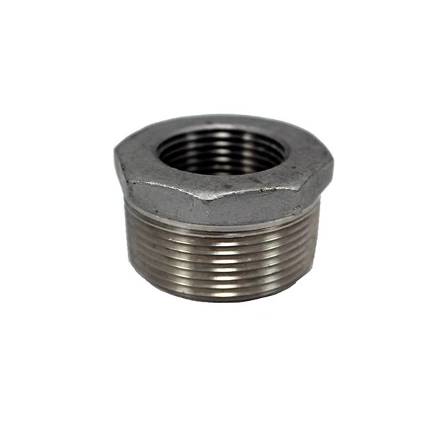 Reducing bush 3/4" × 1/2" supplied by System Star Industrial for connecting different pipe sizes in plumbing, HVAC, industrial piping, and water distribution systems across Kenya, Uganda, and Tanzania.