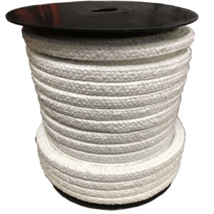 Asbestos rope supplied by System Star Industrial for high-temperature sealing and insulation in boilers, furnaces, kilns, industrial ovens, and thermal systems across Kenya, Uganda, and Tanzania.