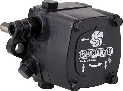 Suntec oil pump used for delivering and regulating fuel pressure in oil burners, boilers, furnaces, and industrial heating systems in Kenya, Uganda, and Tanzania supplied by System Star Industrial.
