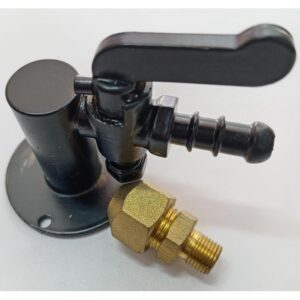 Premium laboratory gas tap for controlling gas flow in chemistry labs, research laboratories, schools, universities, and industrial testing facilities in Kenya, Uganda, and Tanzania supplied by System Star Industrial.