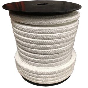 Square Rope Gasket (2×2 Inch) for boilers, furnaces, ovens, kilns, and high-temperature industrial sealing applications in Kenya, Uganda, and Tanzania supplied by System Star Industrial.