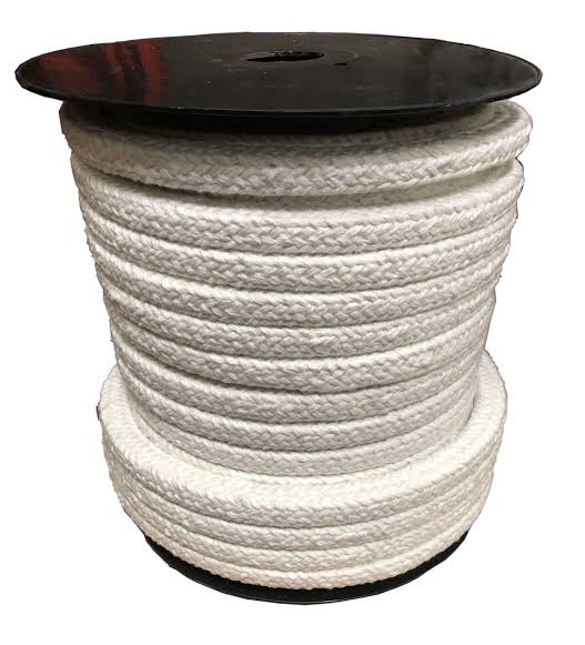 Premium 1.5×1.5 inch square rope gasket for boilers, furnaces, ovens, kilns, heat exchangers, and high-temperature industrial sealing applications in Kenya, Uganda, and Tanzania supplied by System Star Industrial.